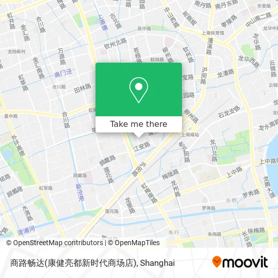 商路畅达(康健亮都新时代商场店) map