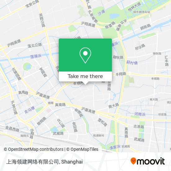 上海领建网络有限公司 map