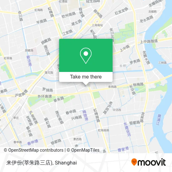 来伊份(莘朱路三店) map