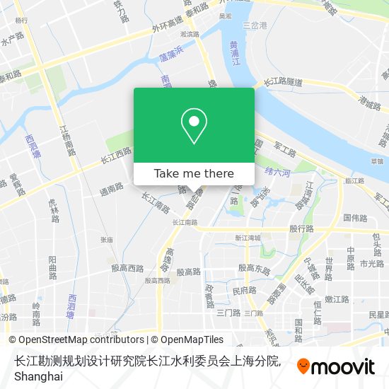 长江勘测规划设计研究院长江水利委员会上海分院 map