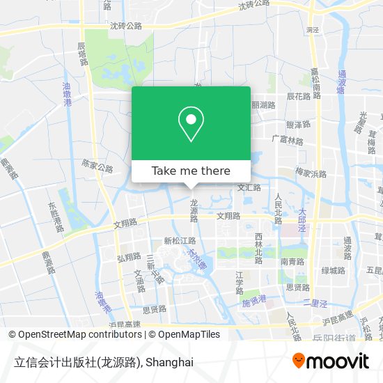 立信会计出版社(龙源路) map