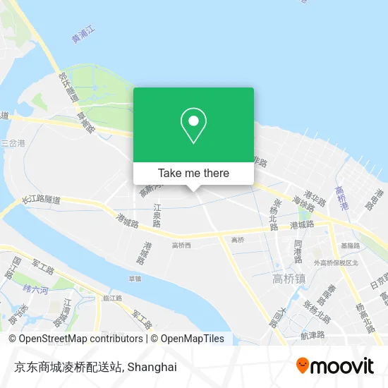 京东商城凌桥配送站 map