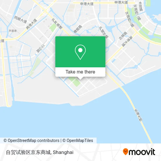 自贸试验区京东商城 map