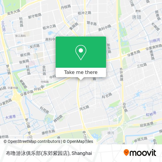 布噜游泳俱乐部(东郊紫园店) map