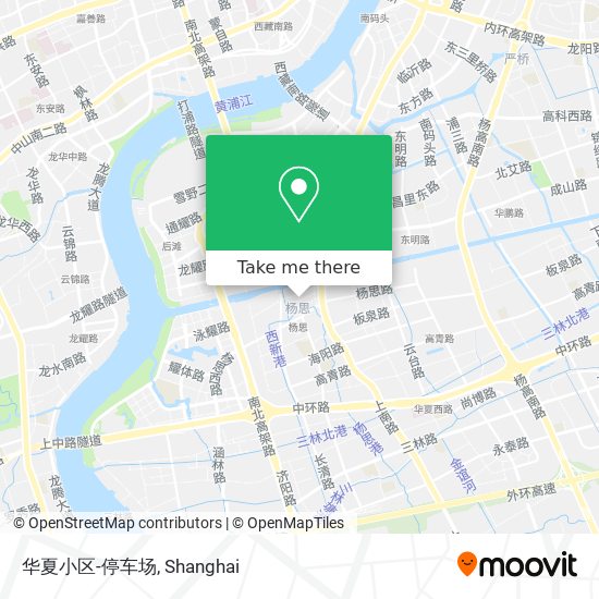 华夏小区-停车场 map