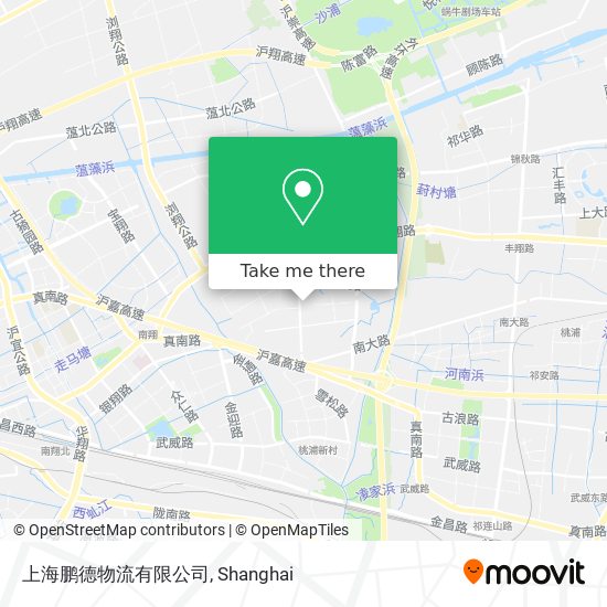 上海鹏德物流有限公司 map