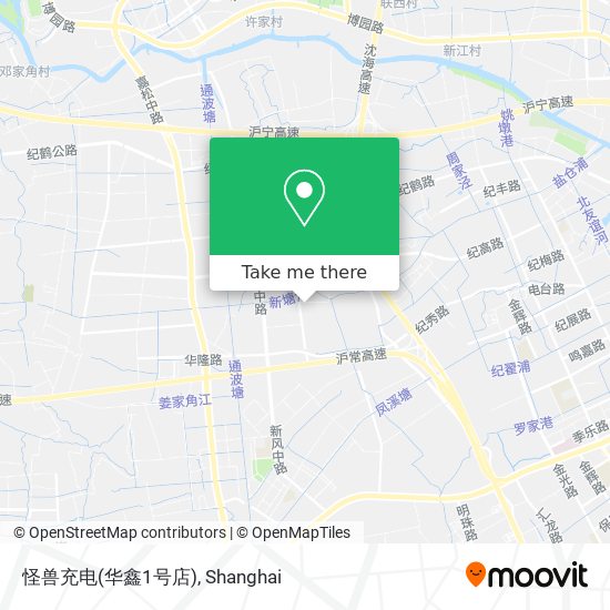 怪兽充电(华鑫1号店) map