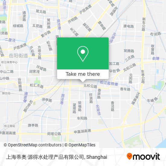 上海蒂奥·源得水处理产品有限公司 map