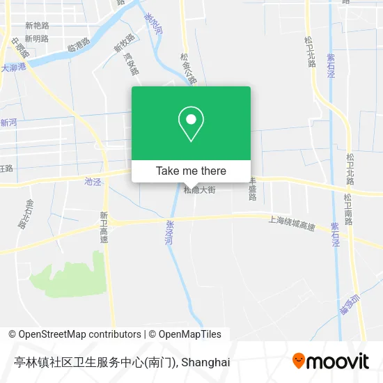 亭林镇社区卫生服务中心(南门) map