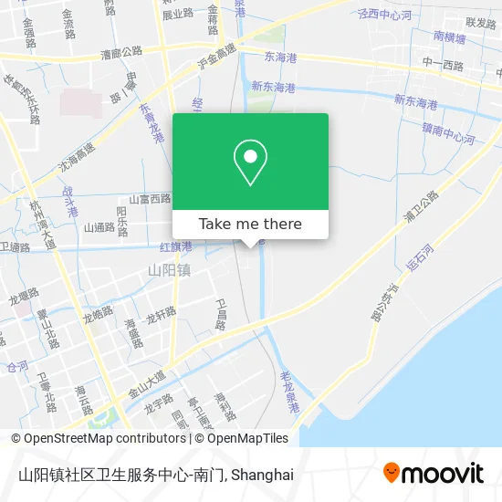 山阳镇社区卫生服务中心-南门 map