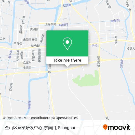 金山区蔬菜研发中心-东南门 map