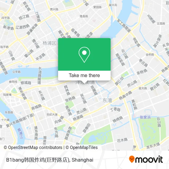 B1bang韩国炸鸡(巨野路店) map