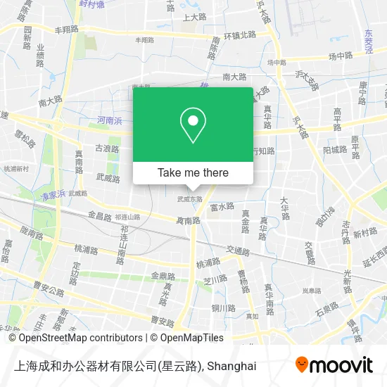 上海成和办公器材有限公司(星云路) map