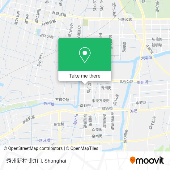 秀州新村-北1门 map