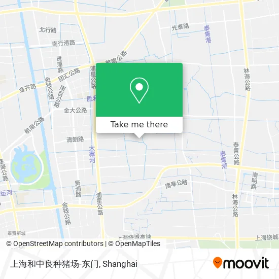 上海和中良种猪场-东门 map