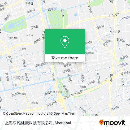 上海乐雅健康科技有限公司 map