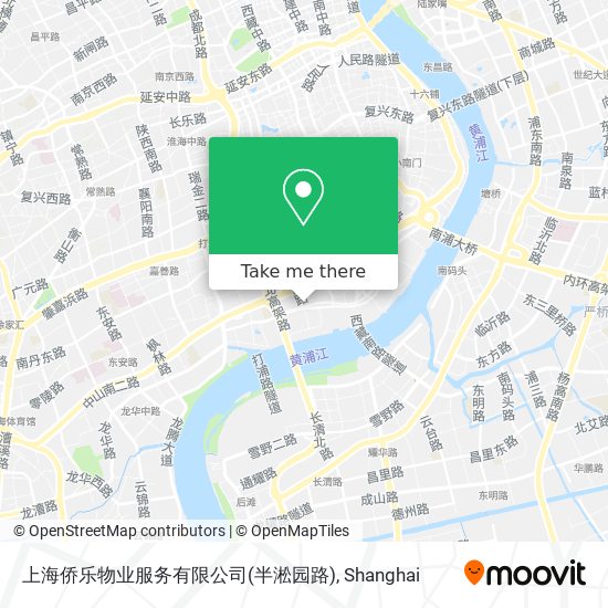 上海侨乐物业服务有限公司(半淞园路) map