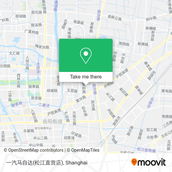 一汽马自达(松江直营店) map
