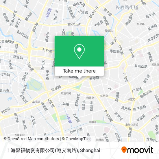 上海聚福物资有限公司(遵义南路) map