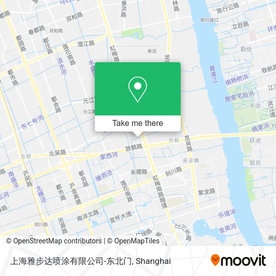 上海雅步达喷涂有限公司-东北门 map