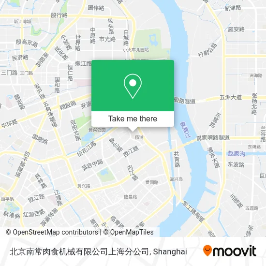 北京南常肉食机械有限公司上海分公司 map