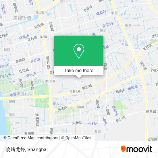 烧烤龙虾 map