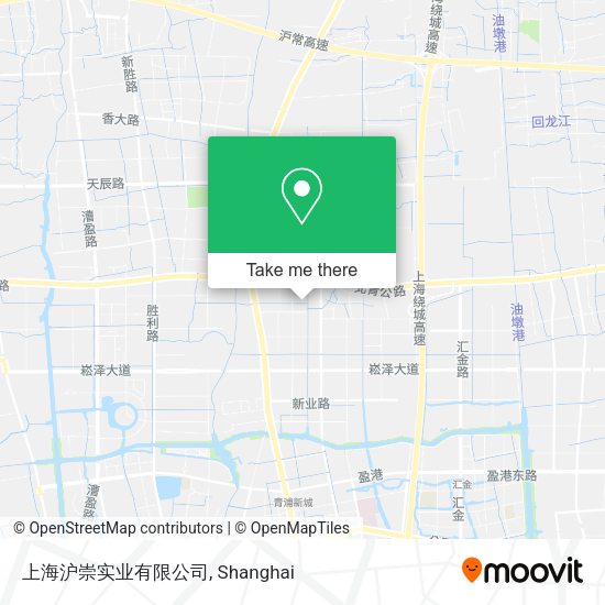 上海沪崇实业有限公司 map