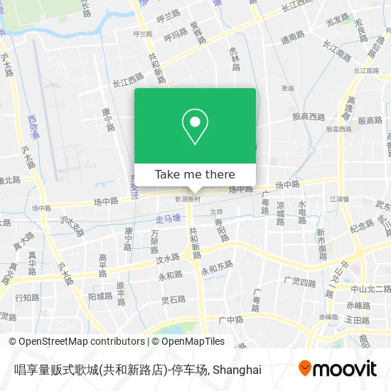 唱享量贩式歌城(共和新路店)-停车场 map