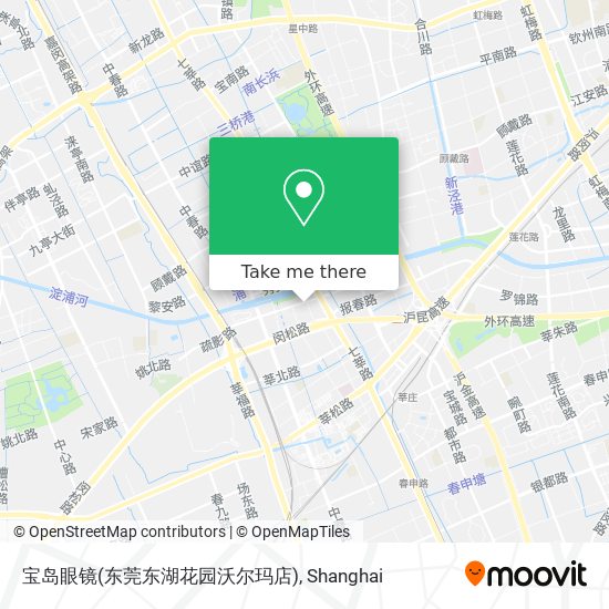 宝岛眼镜(东莞东湖花园沃尔玛店) map