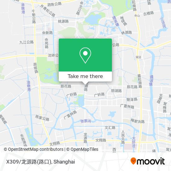 X309/龙源路(路口) map