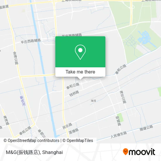M&G(振钱路店) map