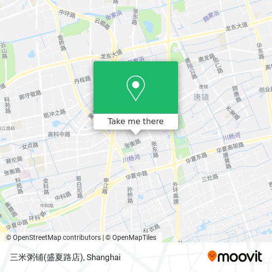 三米粥铺(盛夏路店) map