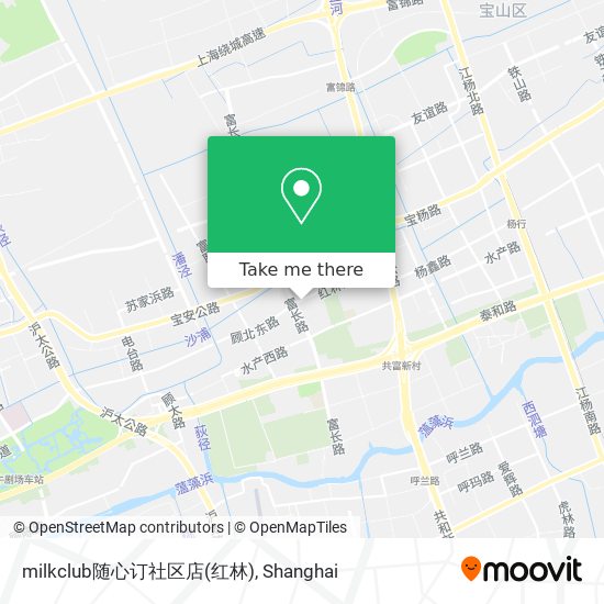 milkclub随心订社区店(红林) map