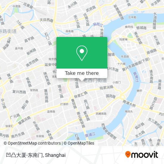 凹凸大厦-东南门 map