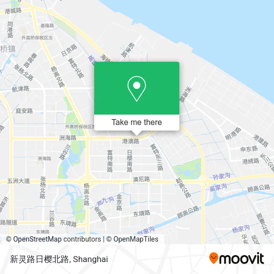 新灵路日樱北路 map