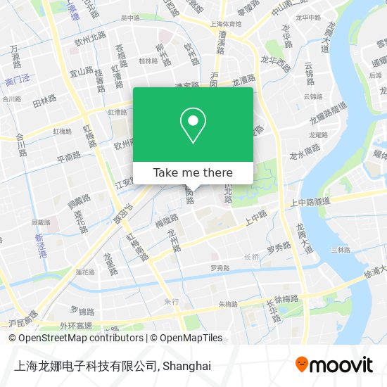 上海龙娜电子科技有限公司 map