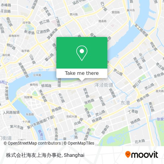 株式会社海友上海办事处 map