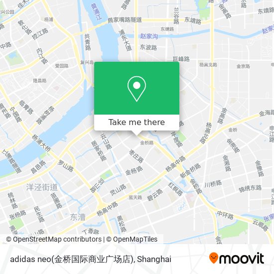 adidas neo(金桥国际商业广场店) map