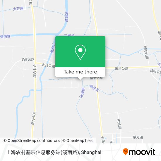 上海农村基层信息服务站(溪南路) map