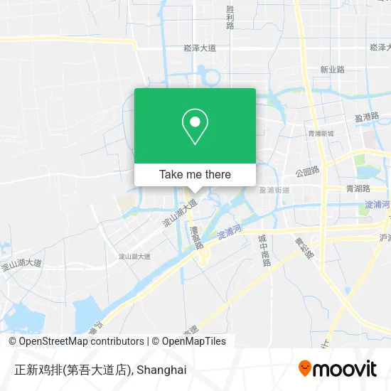 正新鸡排(第吾大道店) map