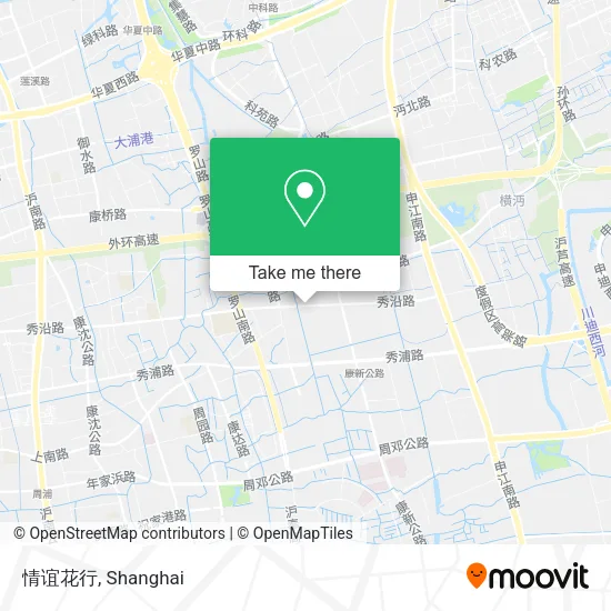 情谊花行 map