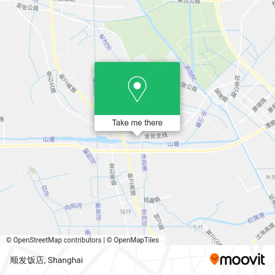 顺发饭店 map