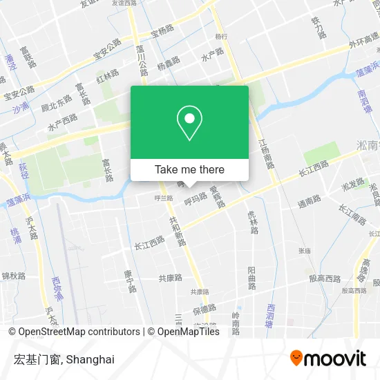 宏基门窗 map