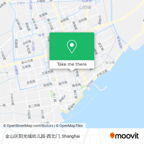 金山区阳光城幼儿园-西北门 map