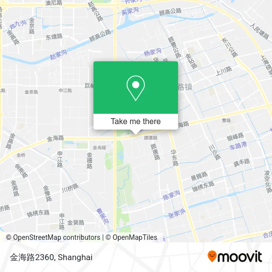 金海路2360 map
