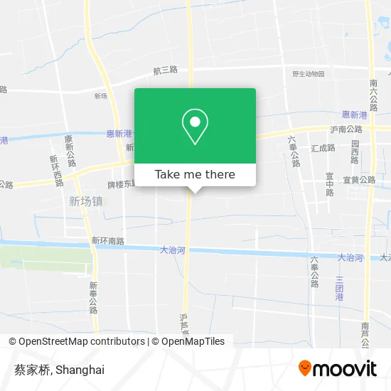蔡家桥 map