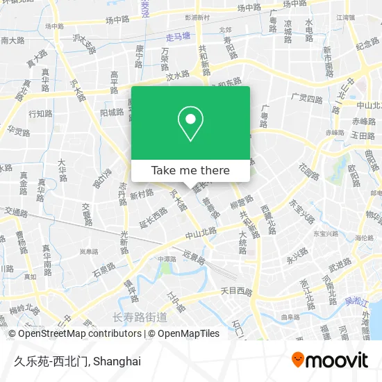 久乐苑-西北门 map