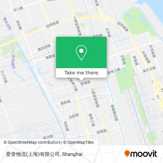 爱誉物流(上海)有限公司 map