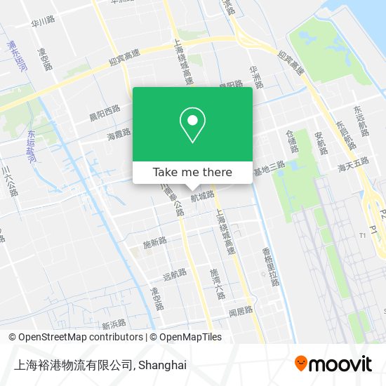 上海裕港物流有限公司 map