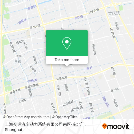上海交运汽车动力系统有限公司南区-东北门 map